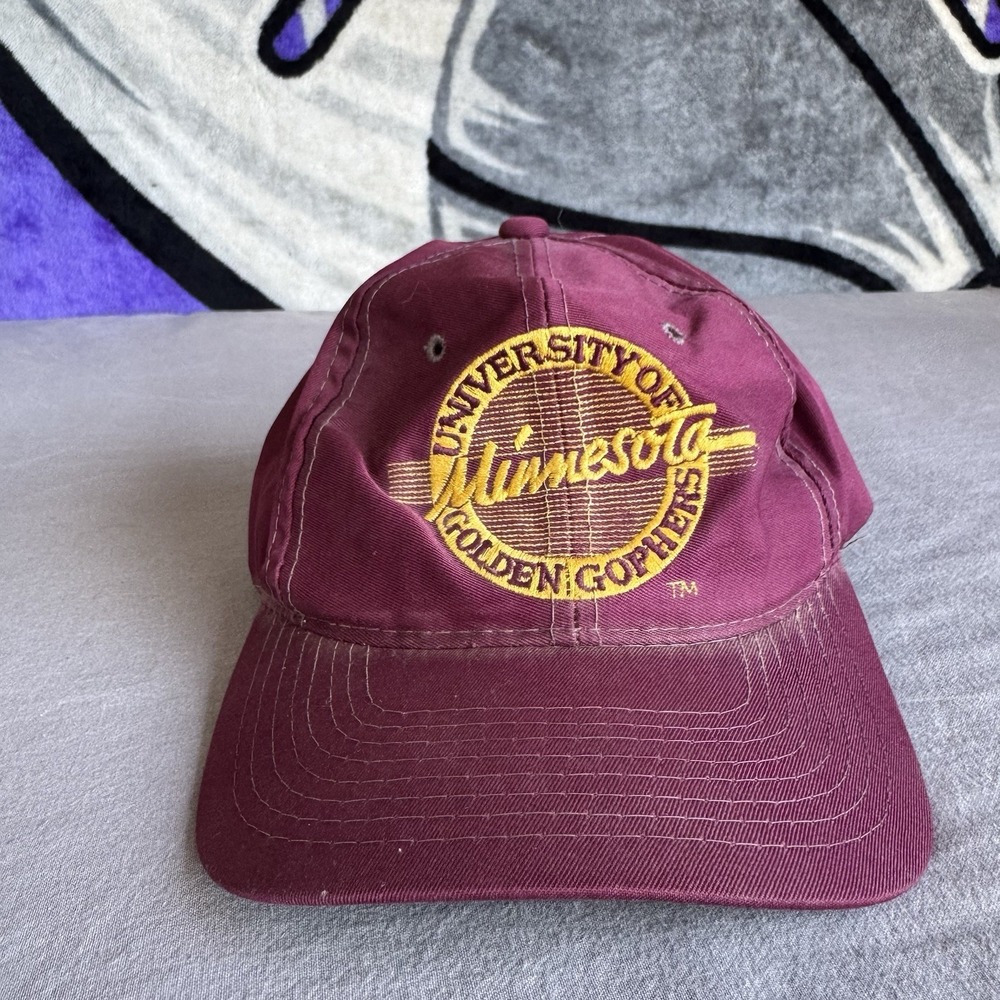 The Game Caps University Of Minnesota Golden Gophers Hat Maroon UofM